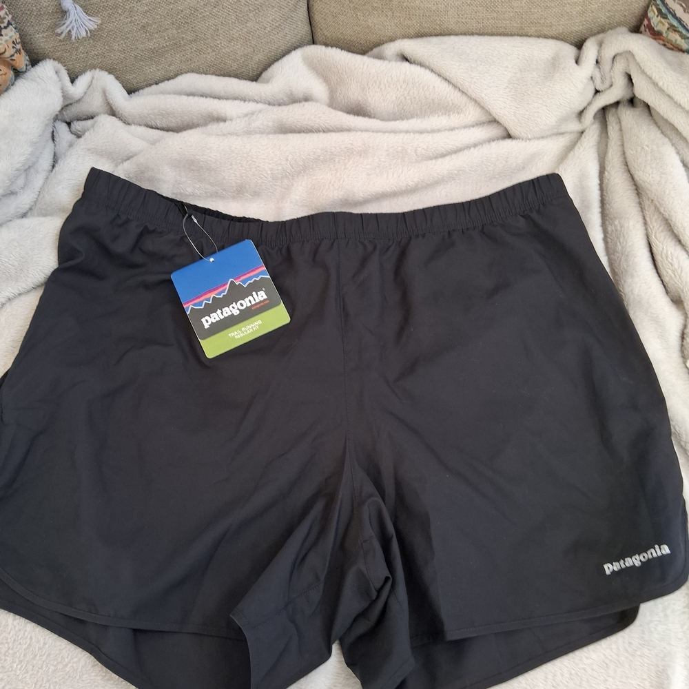 Patagonia Men's Black Athletic Shorts